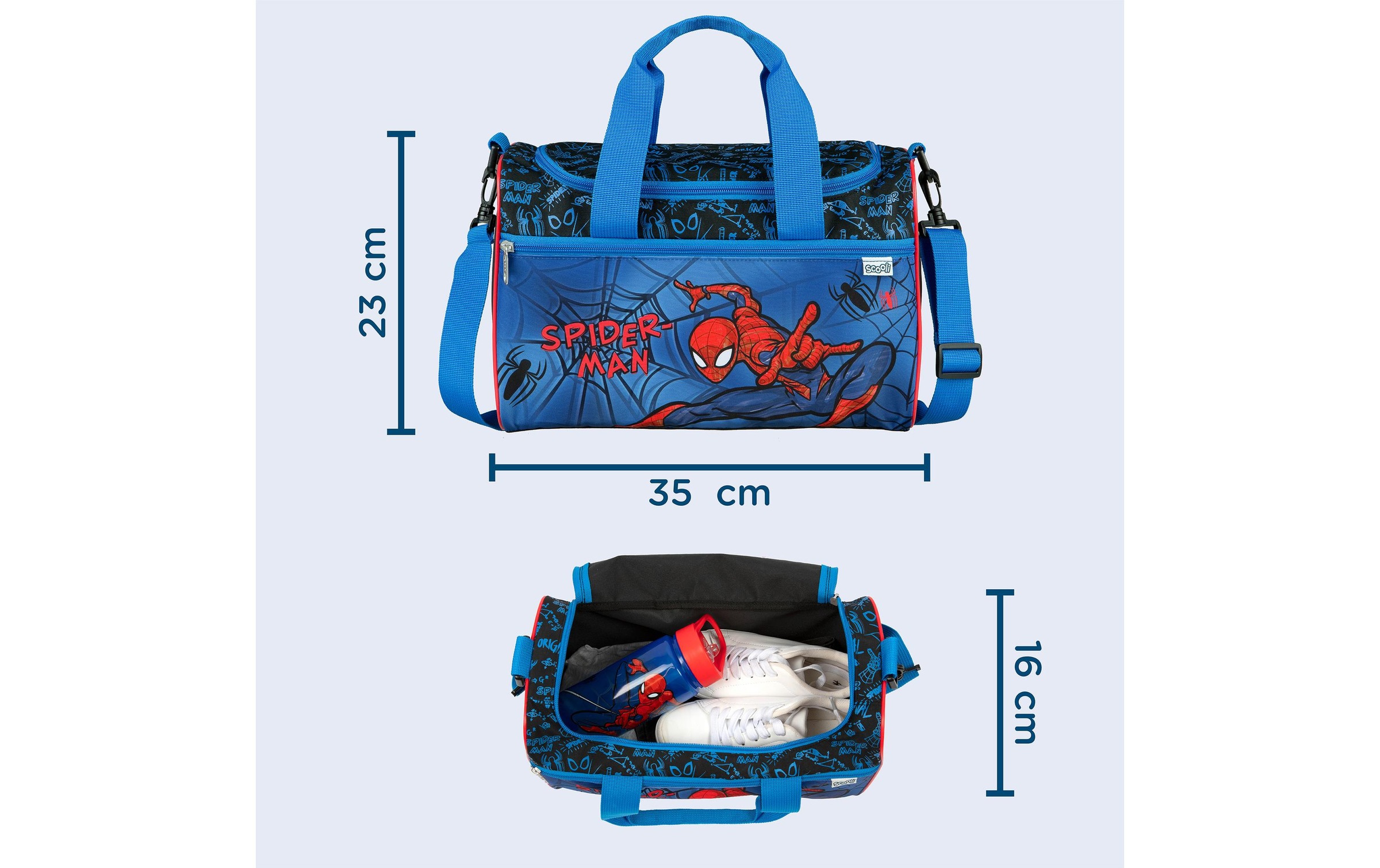 Scooli Turnbeutel »Spiderman 8 l«