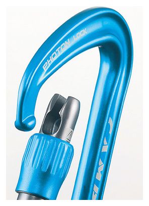 Mousqueton Camp Photon Lock Bleu