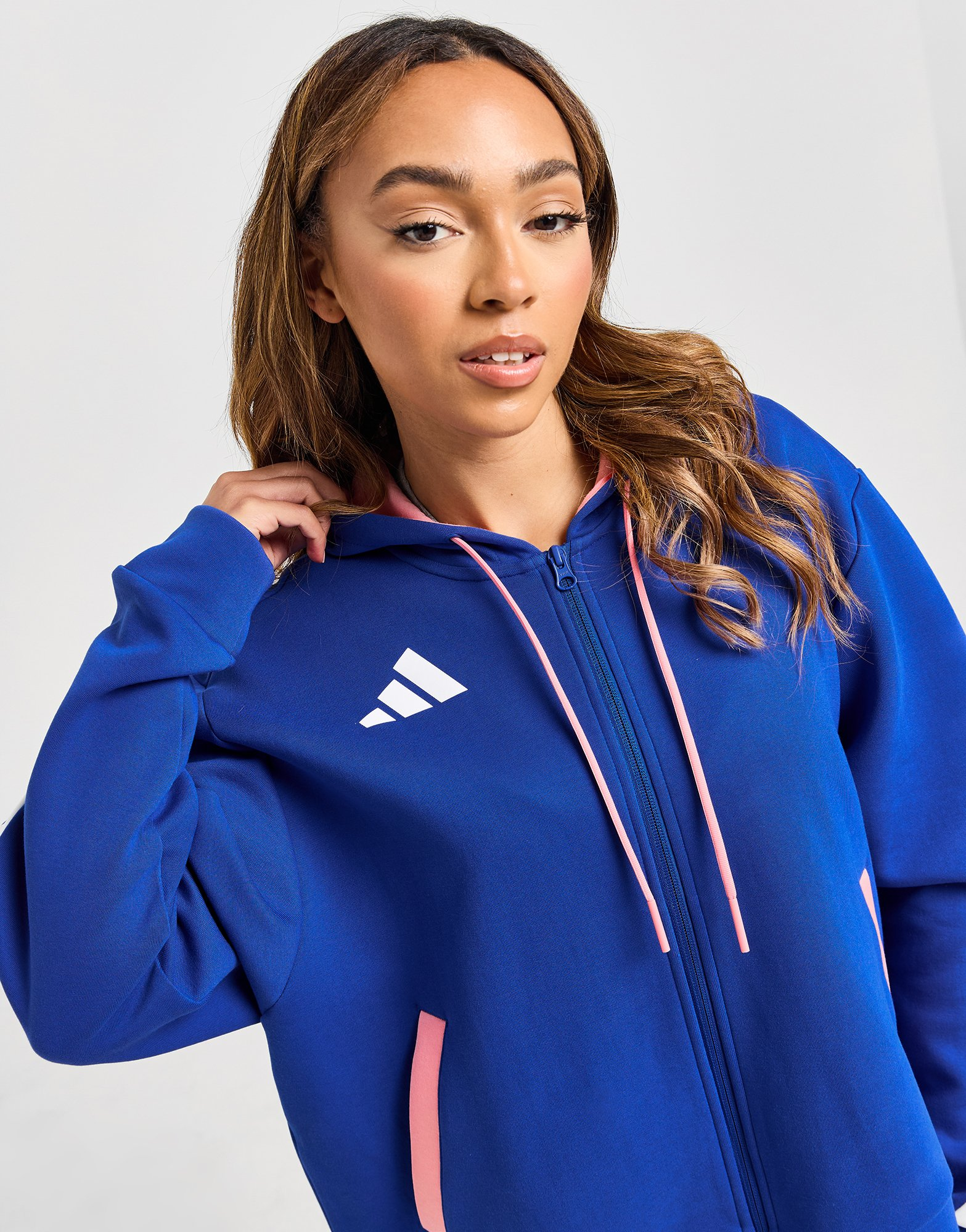 adidas Sweat à Capuche Team France Femme