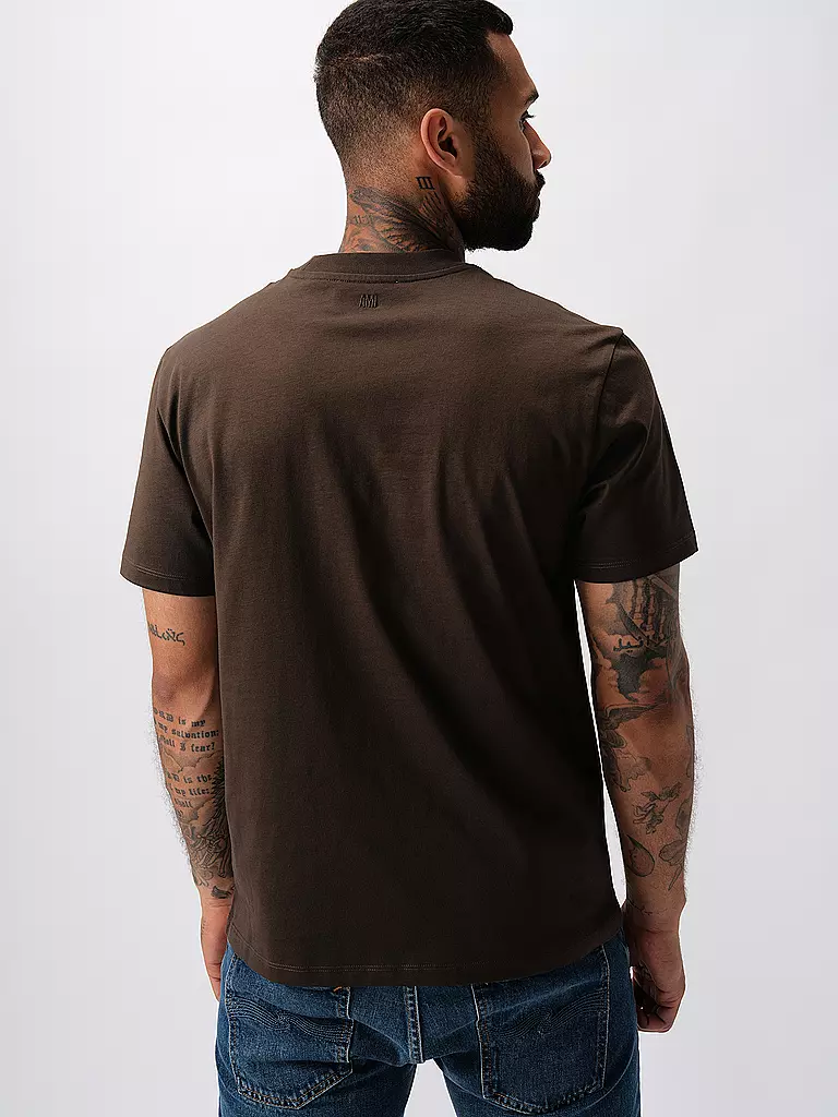 AMI PARIS T-Shirt  braun