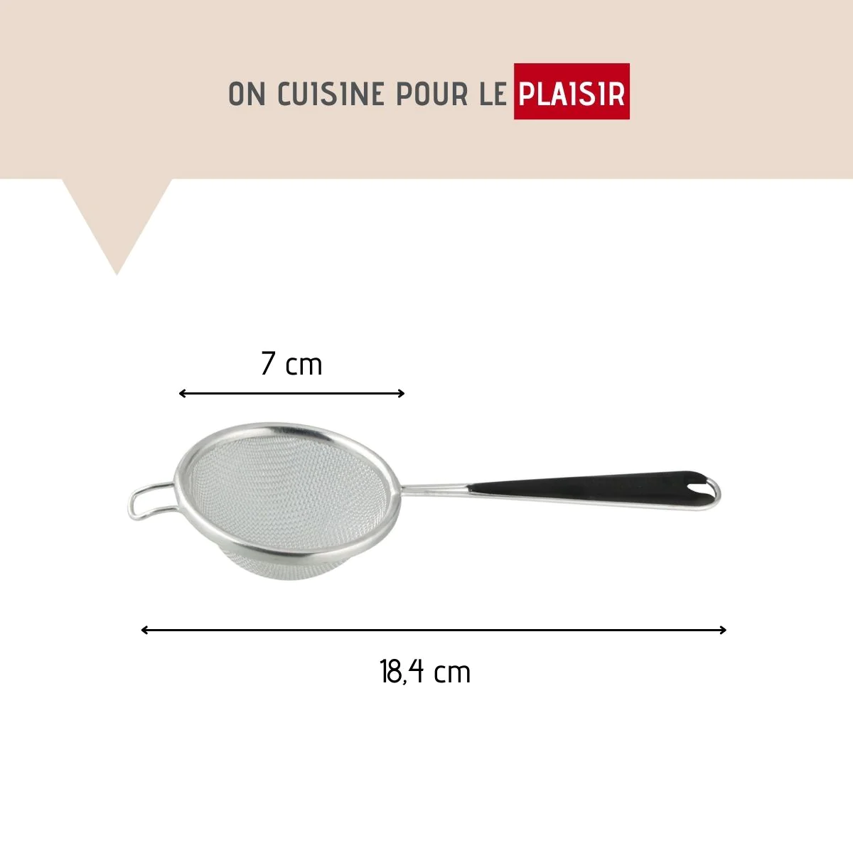 Petit chinois 7 cm de diamètre Fackelmann