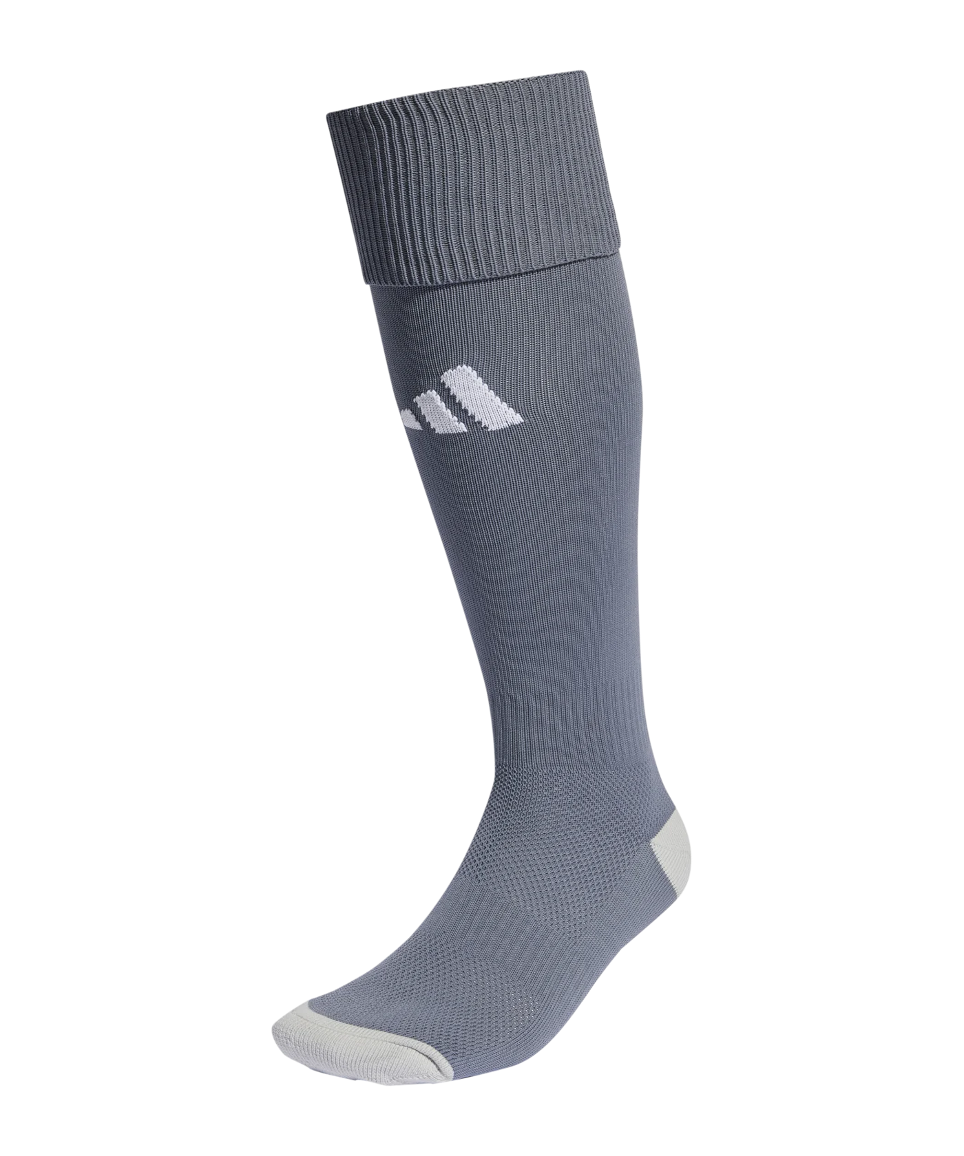 adidas Milano 23 Strumpfstutzen Grau Weiss Grau
