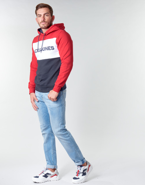 Jack & Jones - JJELOGO BLOCKING - Rouge