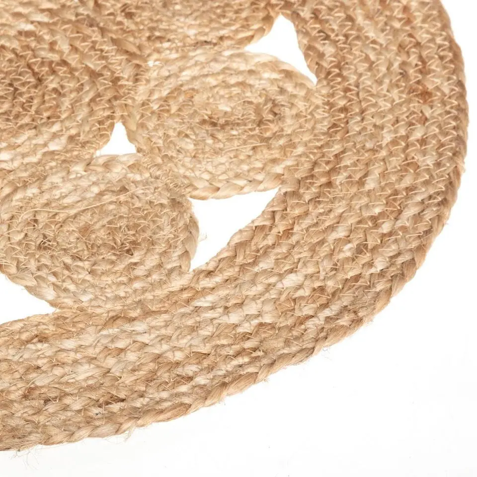 Atmosphera Placemat - jute naturel - rond - 38 cm
