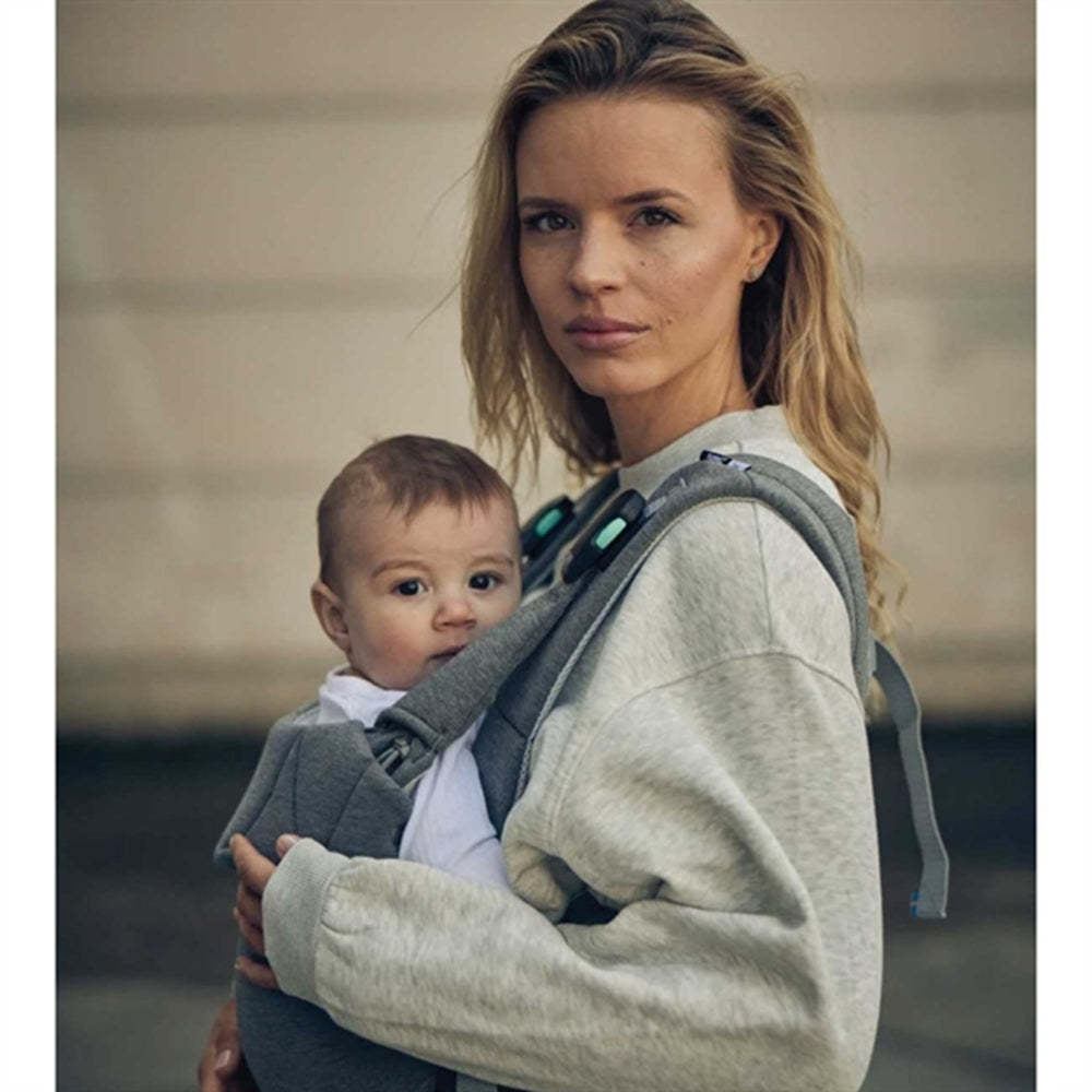 Baby Carrier Easy Mercury Grey - Najell → Luksusbaby.dk