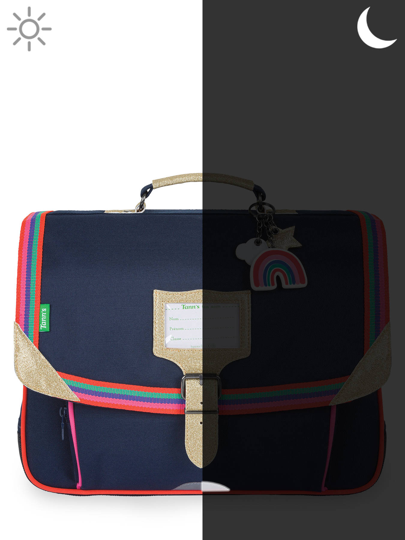 Cartable 2 compartiments TANN'S