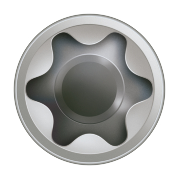 Spax terrasschroef 5 x 80 mm rvs a2 75 stuks