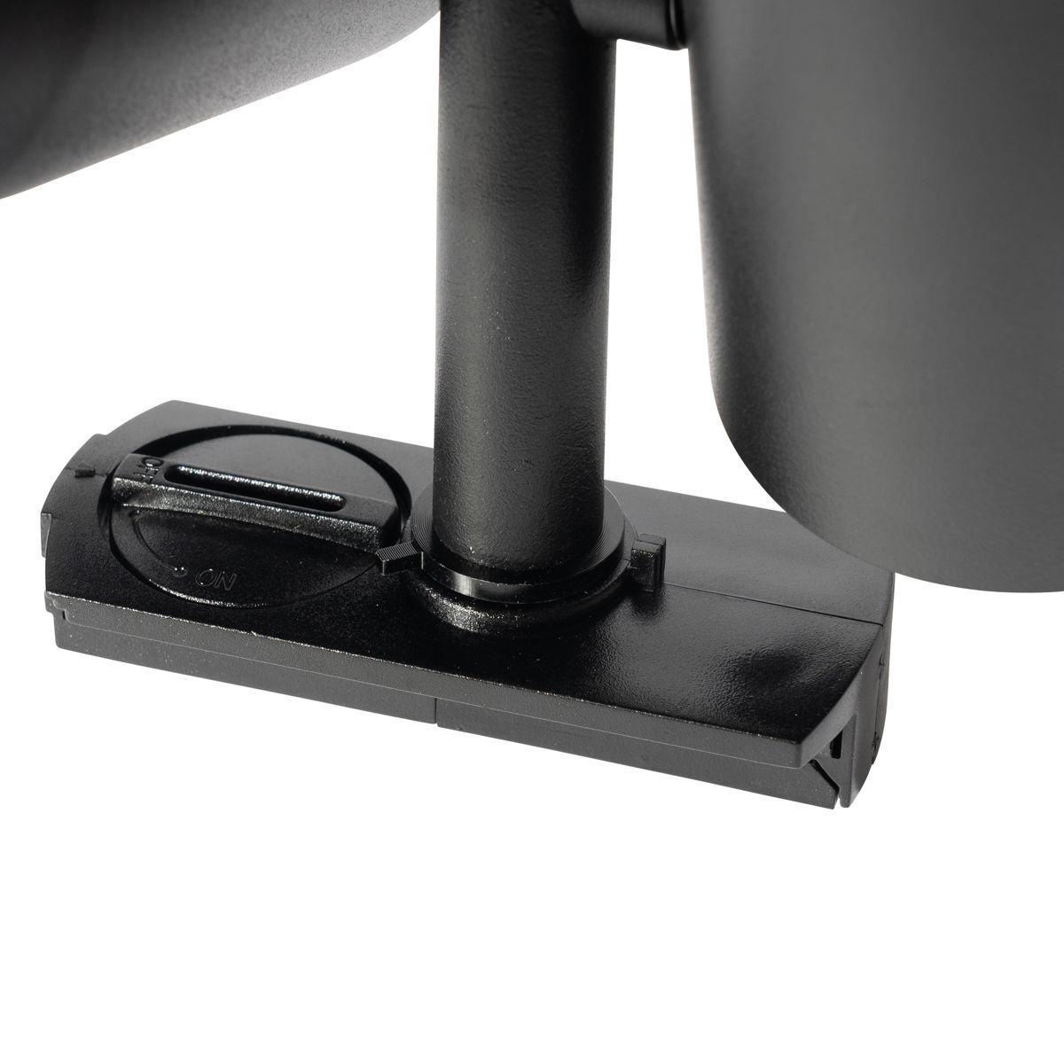 Modern railsysteem met 3 spots zwart 1-fase  - Iconic Scopio