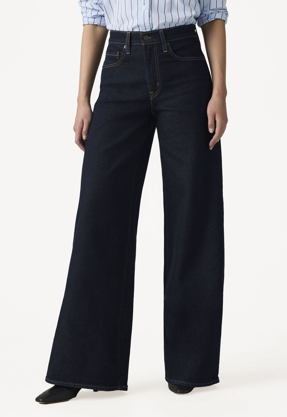 Levi's 728 High Rise Wide Leg Jeans