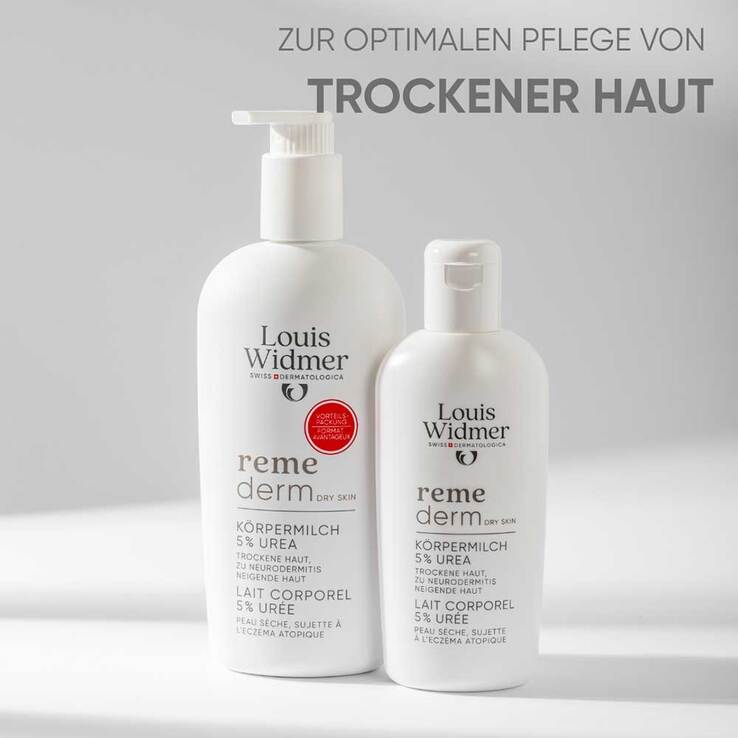 Widmer Remederm dry Skin Körpermilch 5% Urea, 400 ml