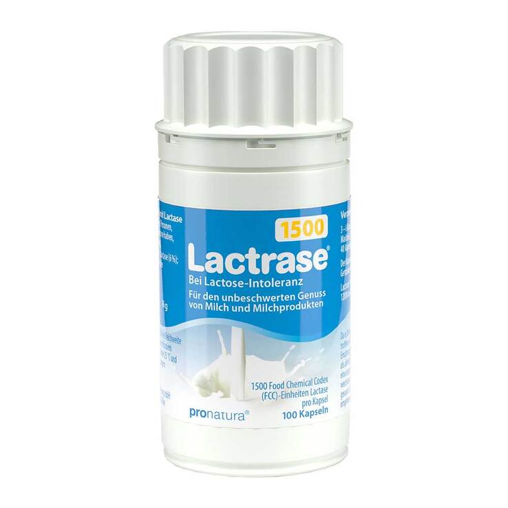 Lactrase 1.500 FCC Kapseln, 100 St