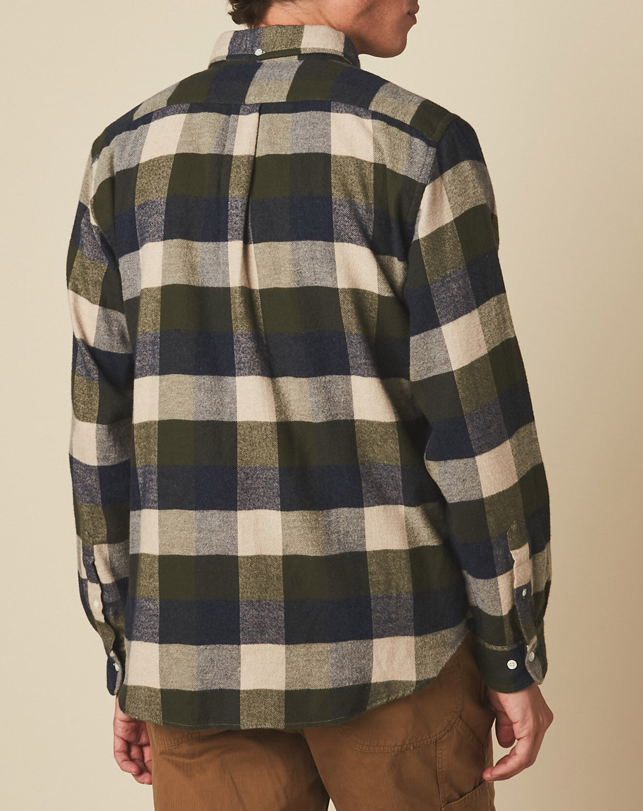 Hartford Chemise regular Pitt navy/army/natural