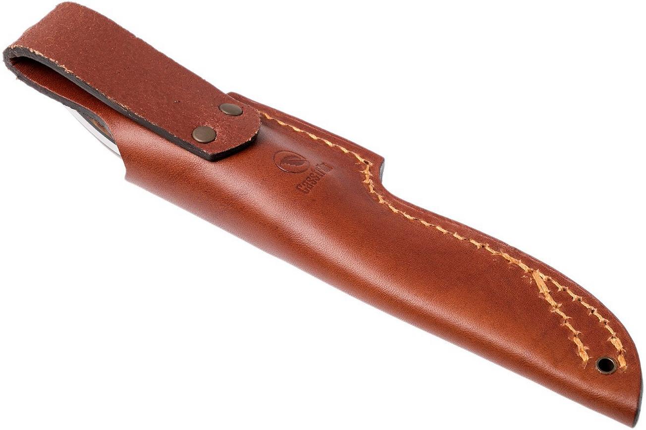 Casström No. 10 Swedish Forest Knife Curly Birch, 14C28N Flat Grind 13118