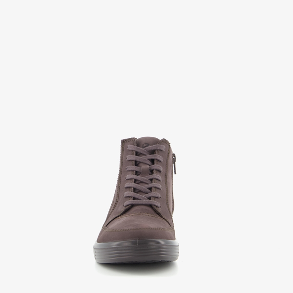 ECCO Soft Classic W leren dames veterschoenen