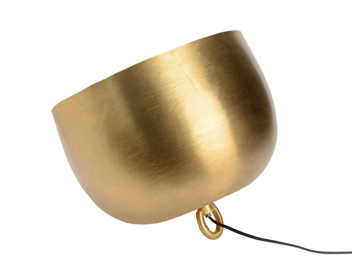 Lampe à poser samuel dorée ø 21 cm