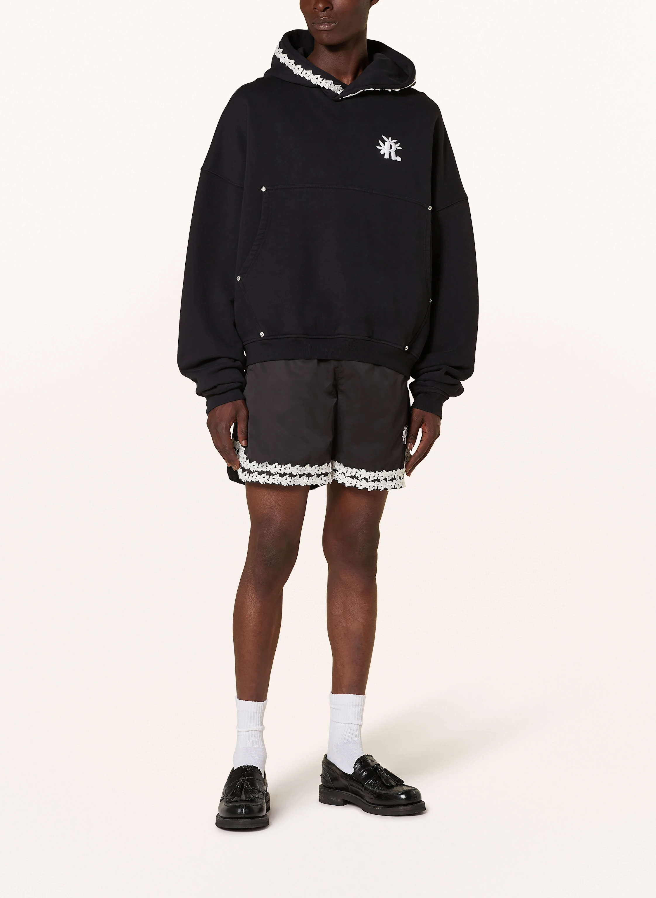 rough. Oversized-Hoodie