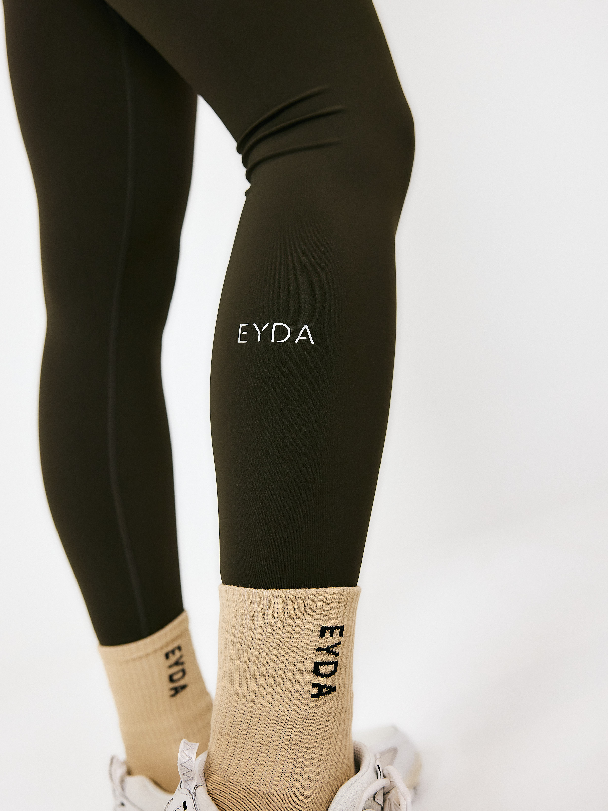 Eyda Ellie Ultralight Pocket Tights Dark Olive
