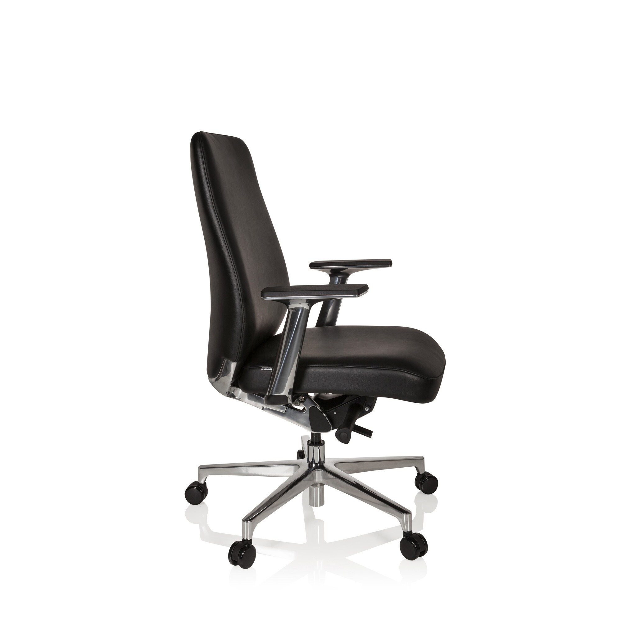 Luxus Chefsessel VERMONT Leder mit Armlehnen hjh OFFICE