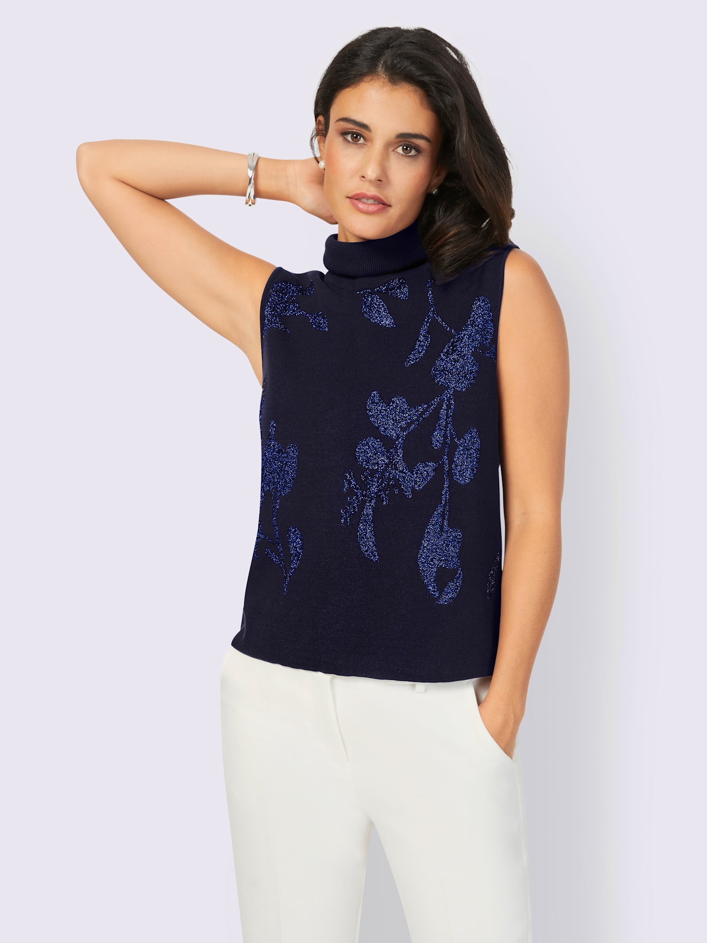 Débardeur en tricot 55% viscose