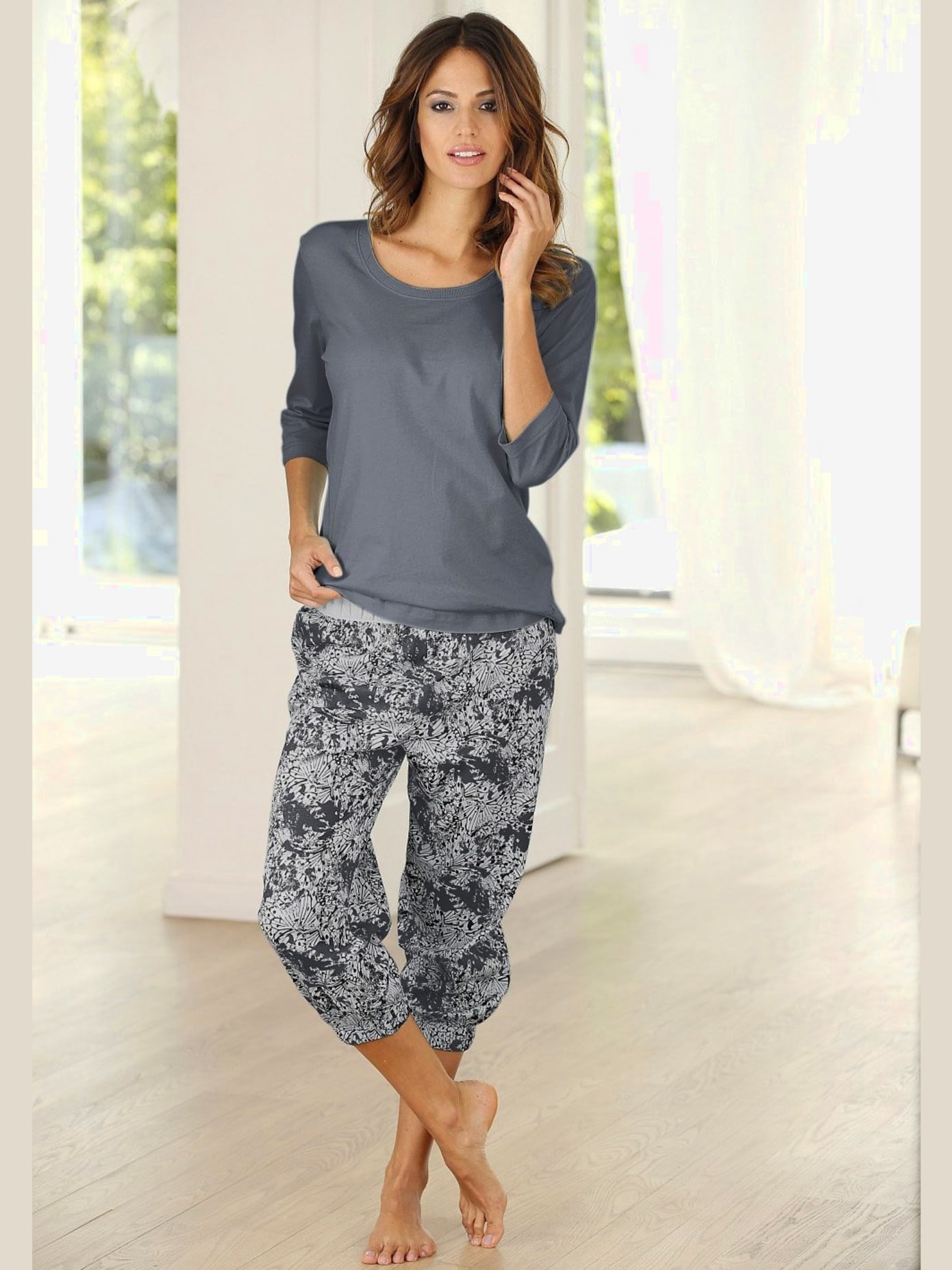 Pyjama corsaire buffalo tendance
