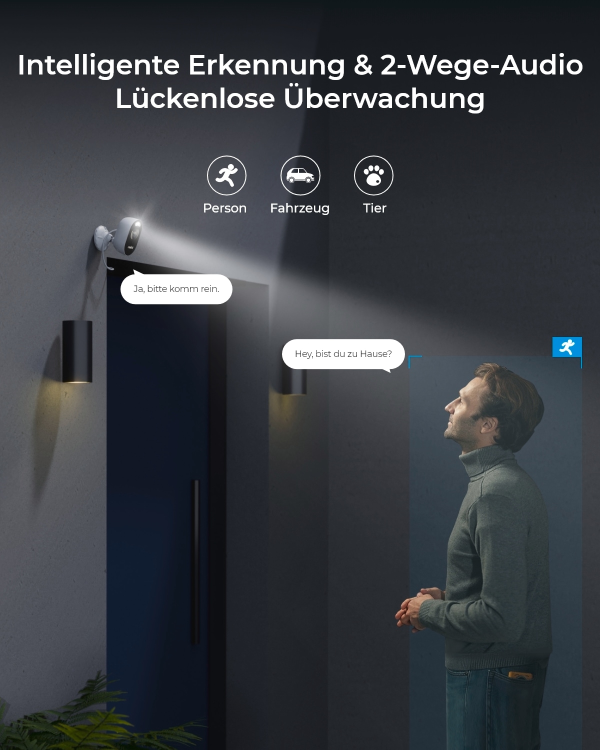 Reolink Überwachungskamera »Lumus Series E430 WiFi-Outdoor« Aussenbereich