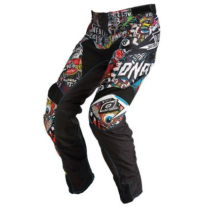 Pantalon cross O'Neal MAYHEM - CRANK - BLACK MULTI 2024 - Multicolore