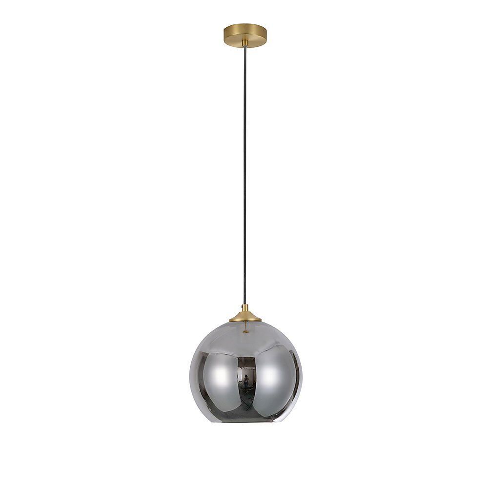 ARTDELIGHT CAROLA Aufhängung - Goldfarbig, Schwarz / H: 150.0 cm x D: 10.0 cm