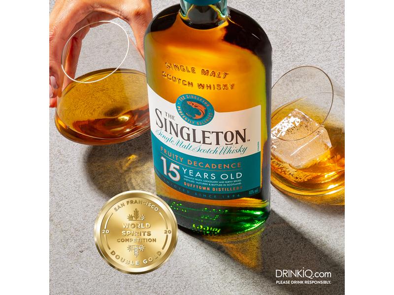 Singleton Whisky Dufftown 15 Jahre 0.7 l Gut ausbalancierte, süsslich-würzige Spirituosen Spezialität