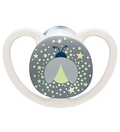 Nuk Sutter - Space Night - 2Pak - Lilac/White