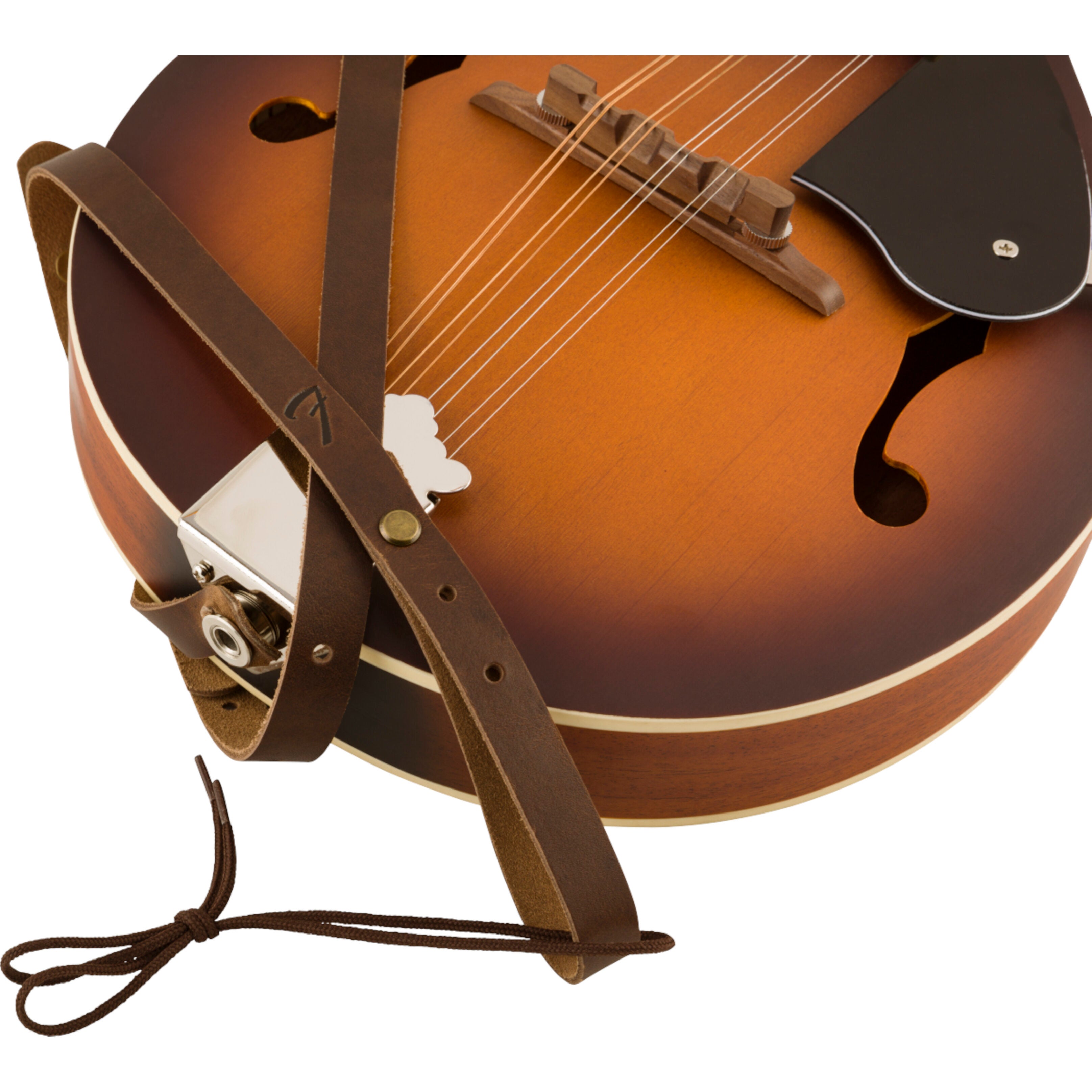 Fender Paramount Mandolin Leather Strap bruin