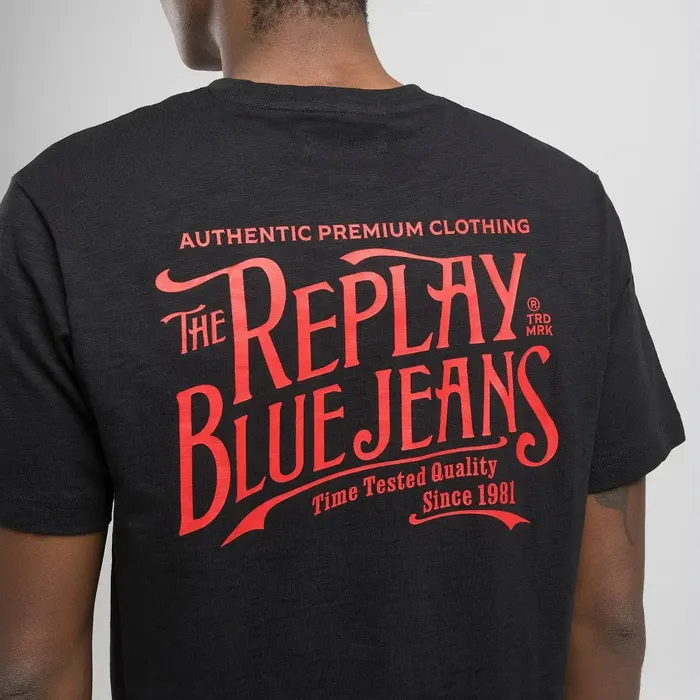 Replay Shot Jersey Shirt Heren