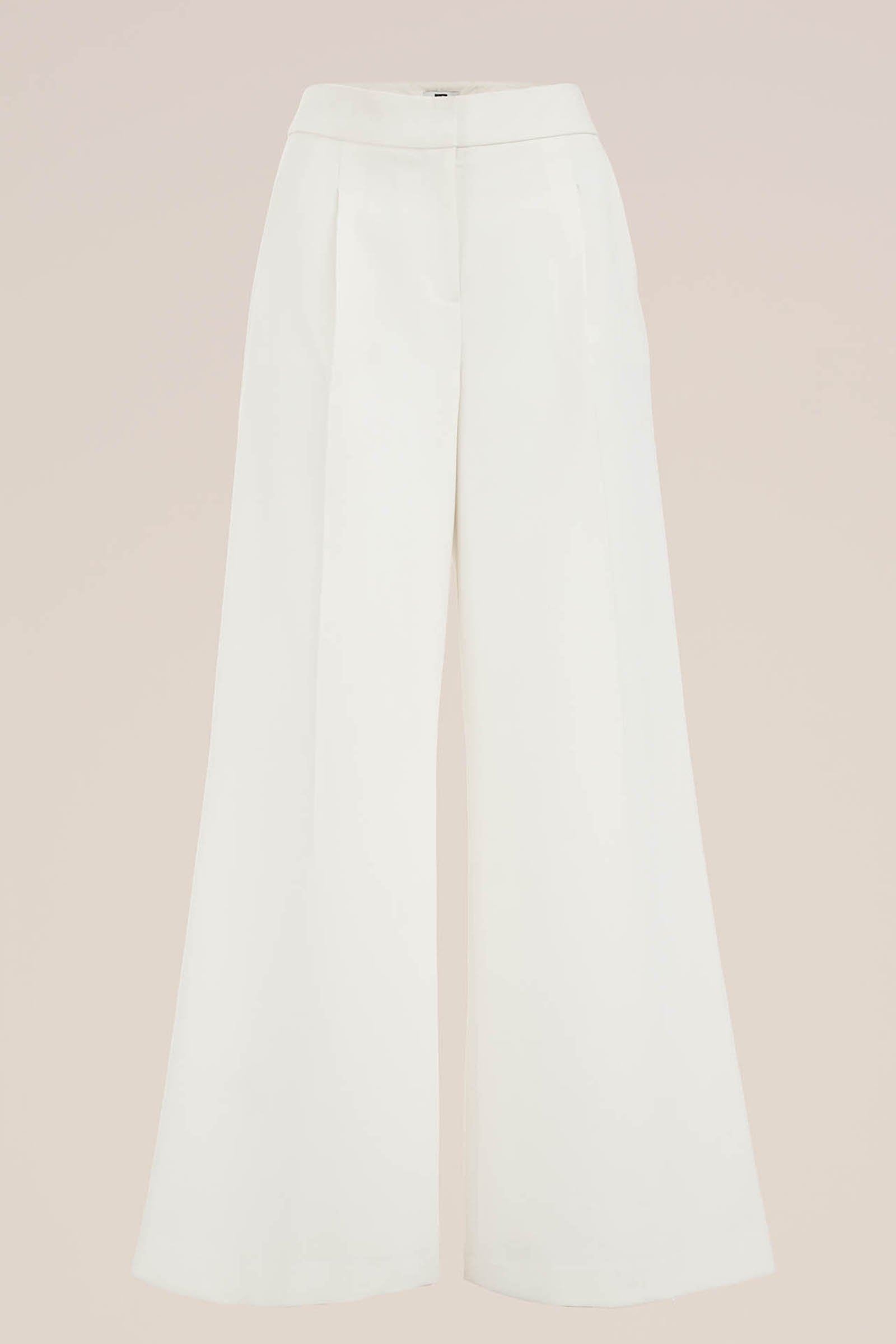 wide leg pantalon WE Fashion Gebroken wit