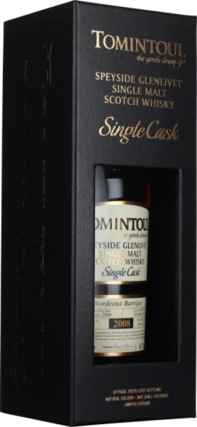 TOMINTOUL 14 YEARS 2008 BORDEAUX SINGLE CASK 70CL