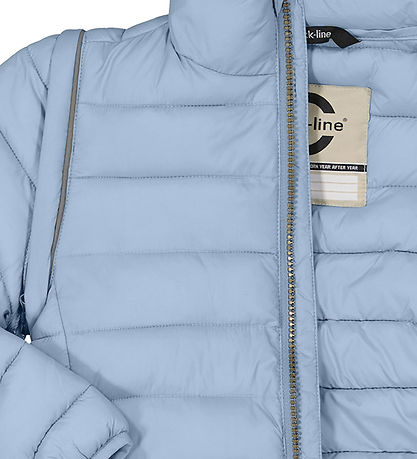 Mikk-Line Steppjacke/Weste - 2-I-1 - Verblasster Denim