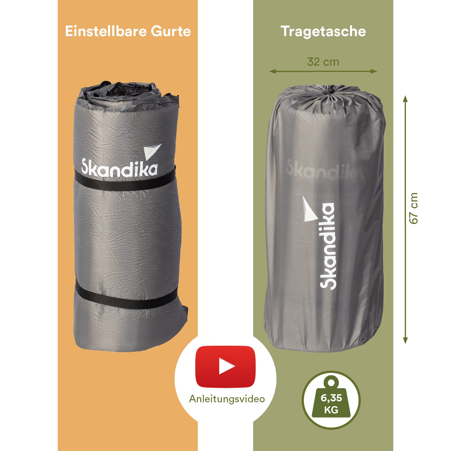 Skandika Easy Double Slaapmat