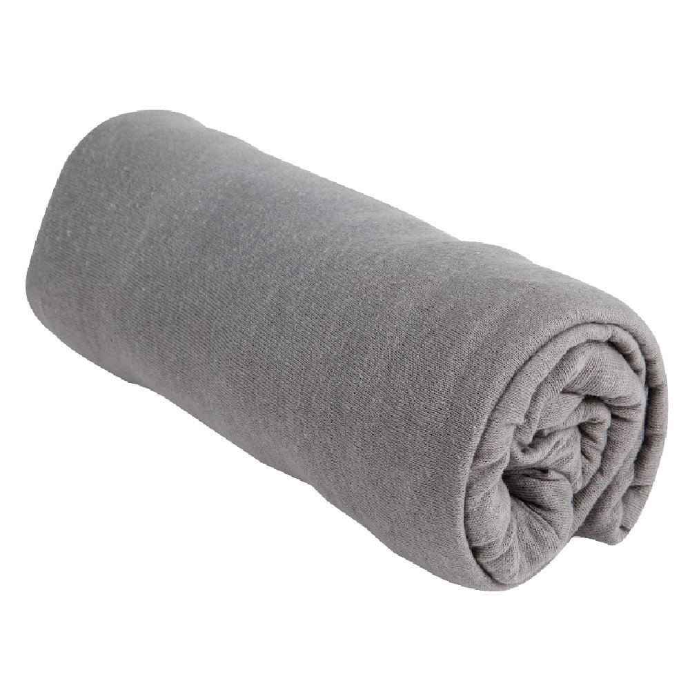 Drap housse blanc 1 personne 90x190cm