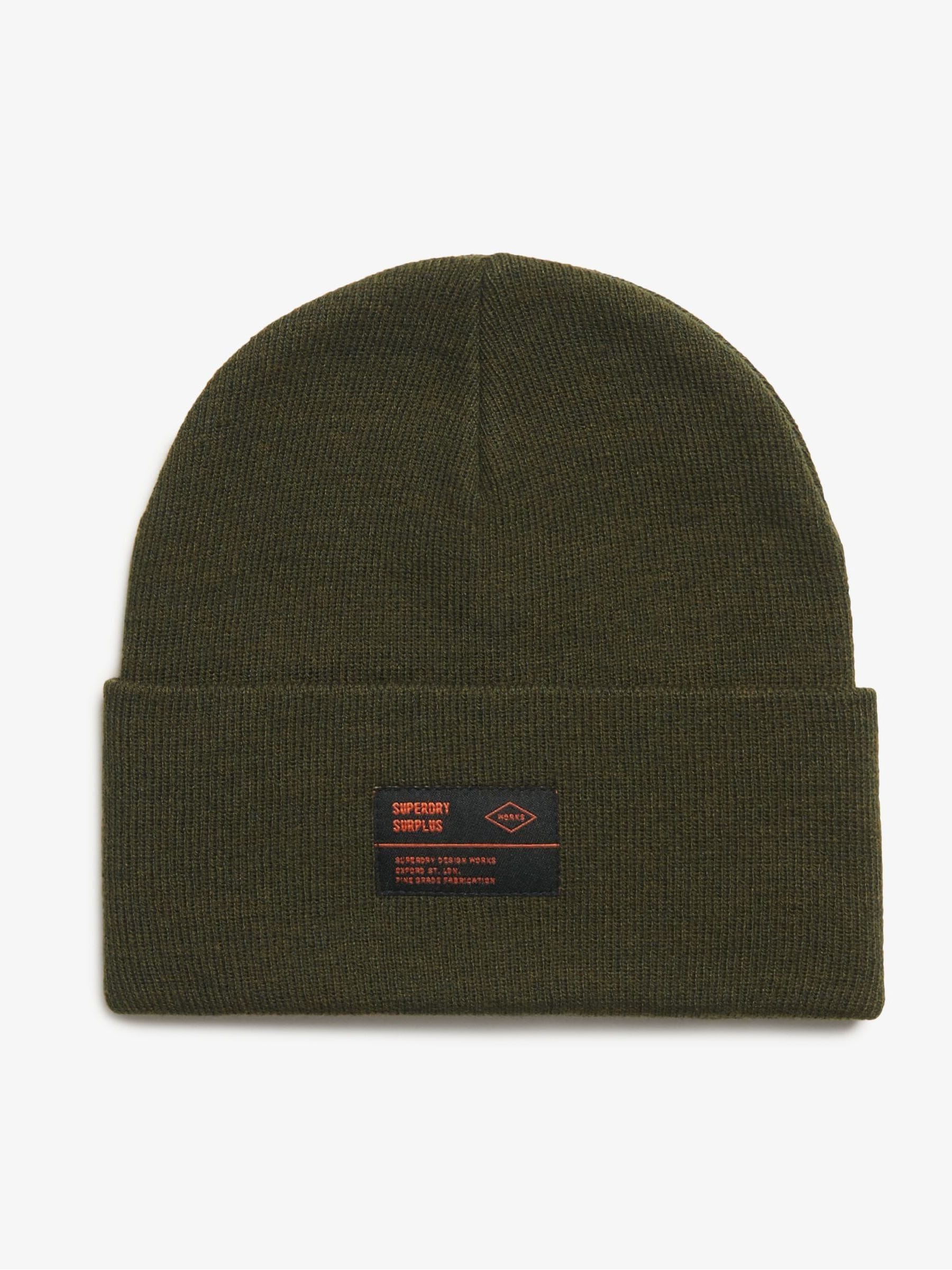 Groen - Superdry Surplus Knitted Beanie Hat