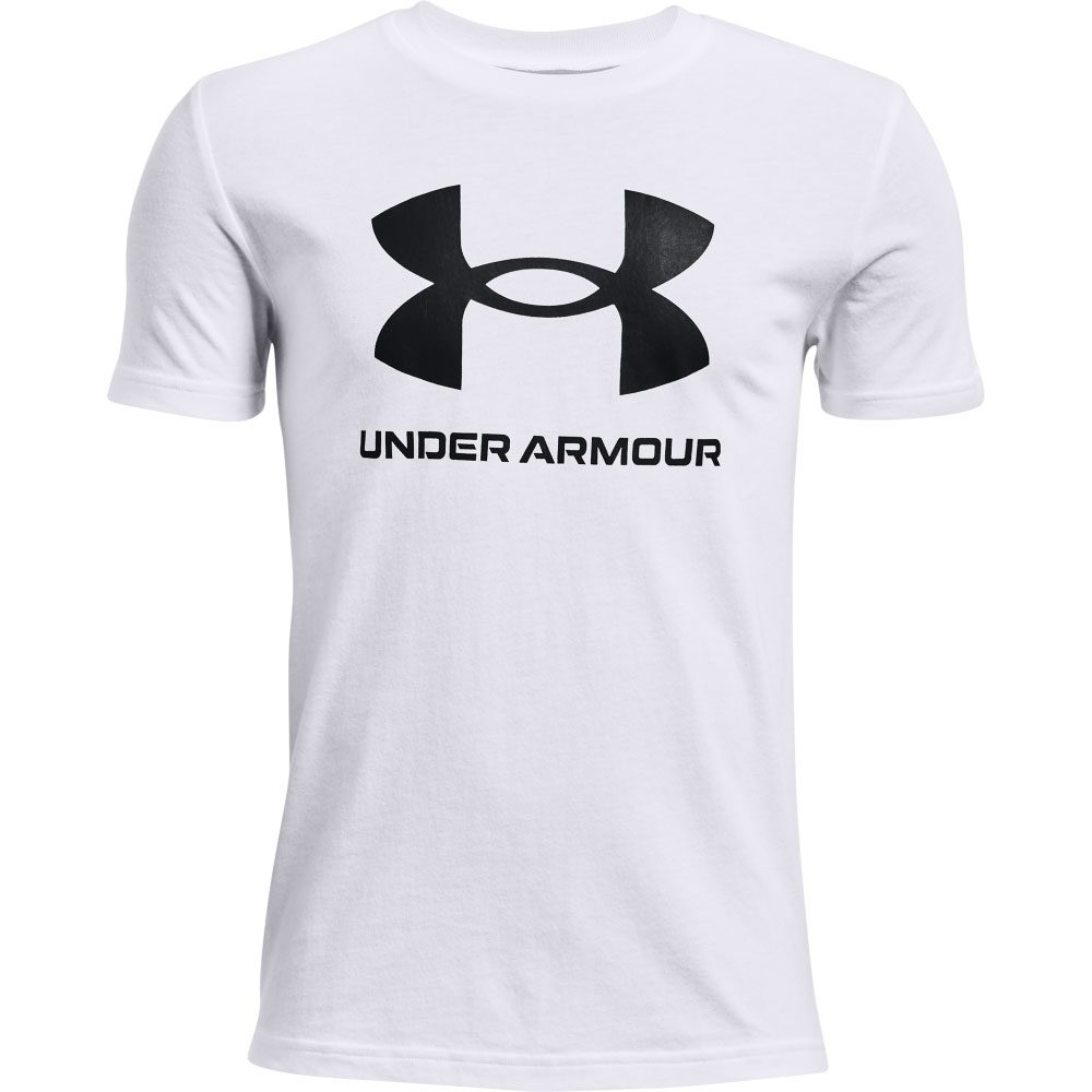 Under Armour Sportstyle Logo T-Shirt Jungen weiß