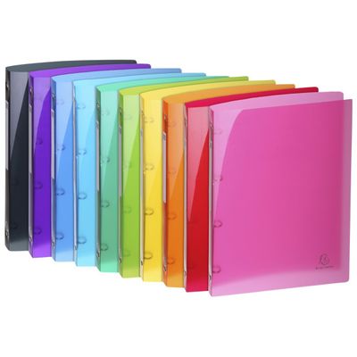 Exacompta Iderama - Classeur souple à anneaux - Dos 20 mm - A4 - pour 140 feuilles - disponible dans différentes couleurs