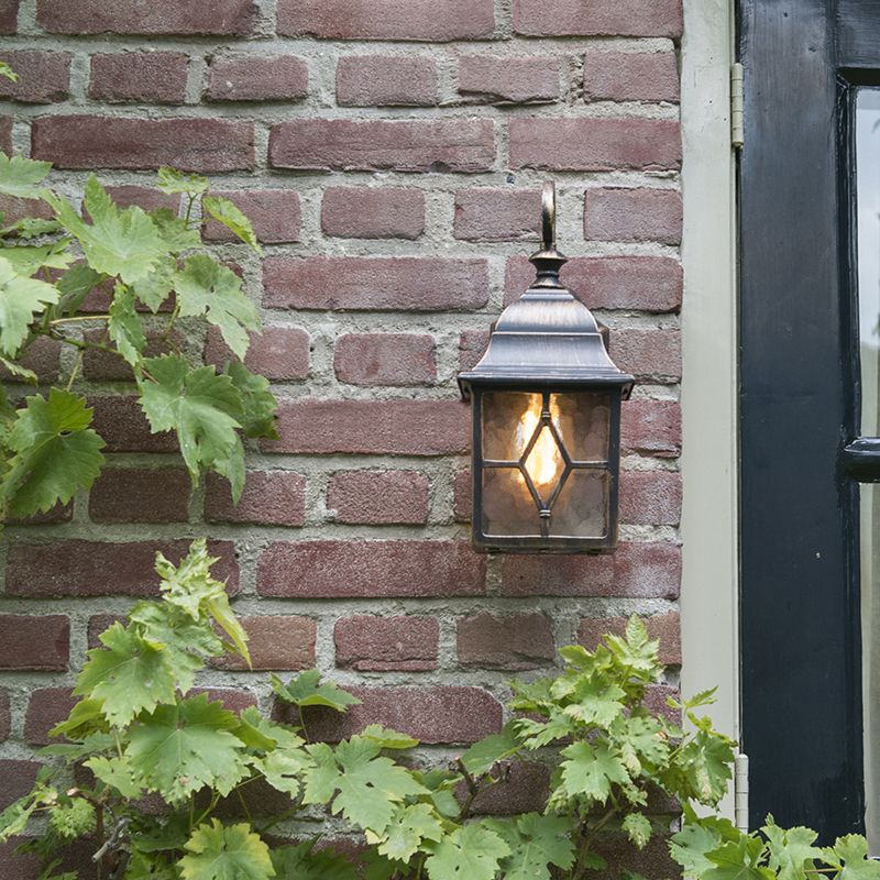 Smart romantische buitenwandlamp brons incl. Wifi A60 - London