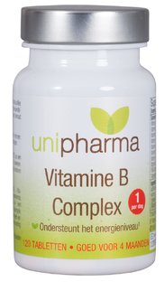 Unipharma Vitamine B Complex Tabletten 120TB