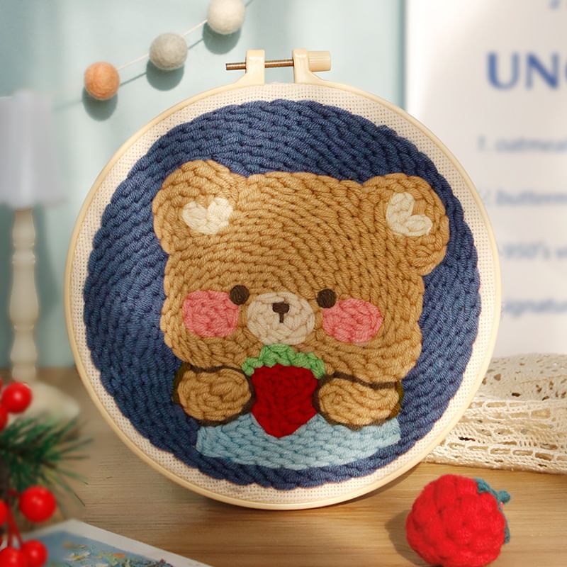 Embroidery Kingdom - Cartoon Capybara DIY borduurpakket (verschillende ontwerpen)