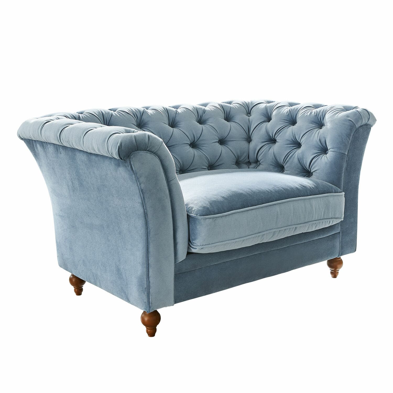 Sofa Clères blau