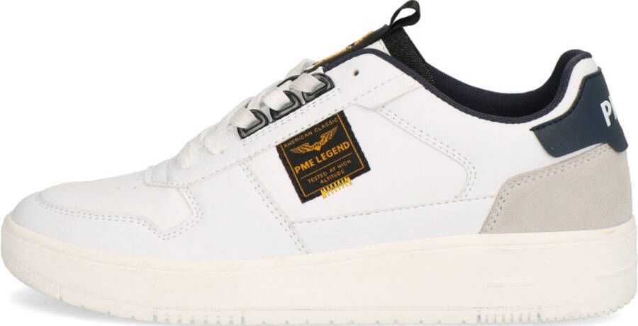 PME Legend Gobbler Lage sneakers Leren Sneaker Heren Wit