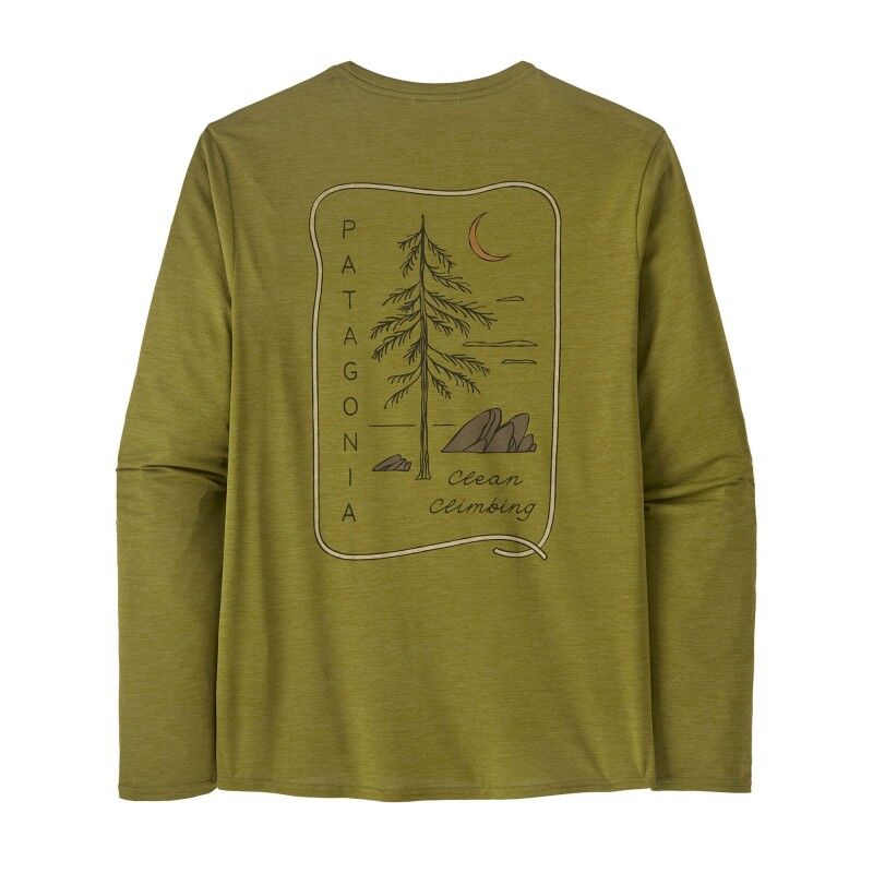 Men's Long-Sleeved Cap Cool Daily Graphic Shirt - Lands - T-shirt homme