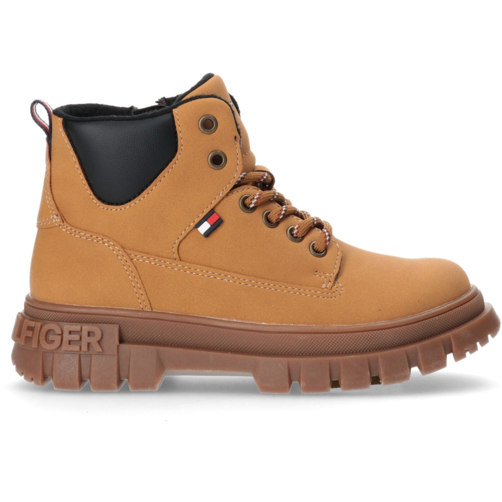 Køb Tommy Hilfiger Ochre Lace-Up Støvle