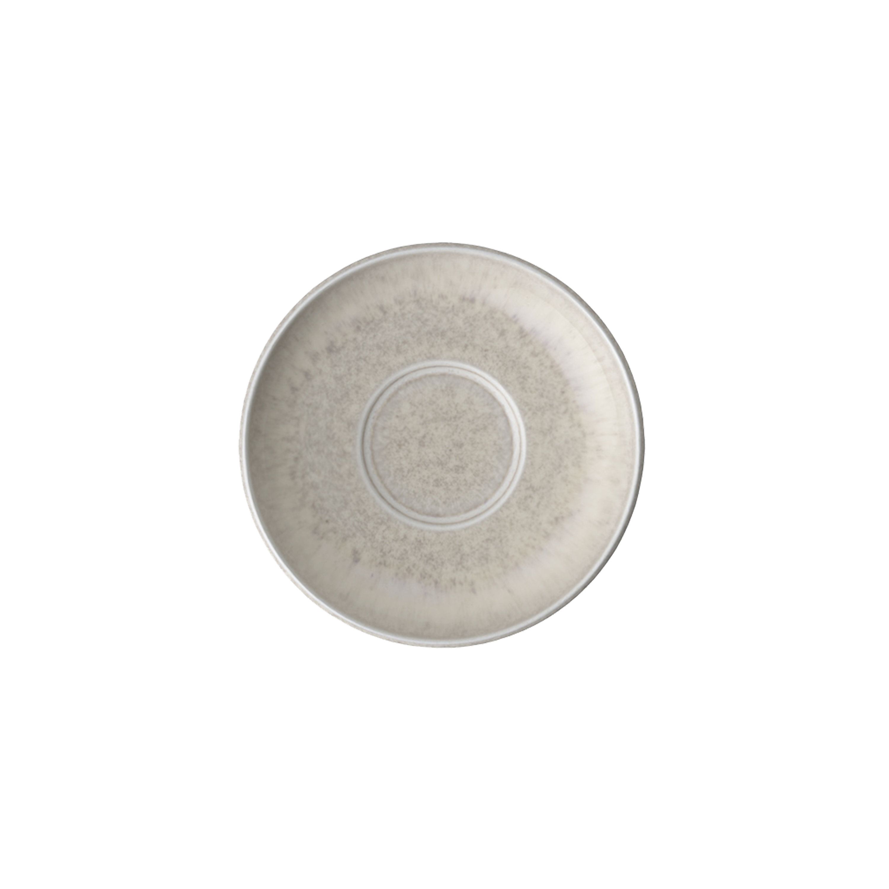Perlemor Espresso cup saucer Beige, 4.8'', Premium Porcelain