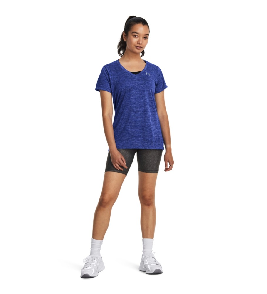 Camiseta Under Armour UA Tech com decote em V - Azul