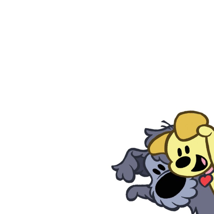 Woezel en Pip zwaaien