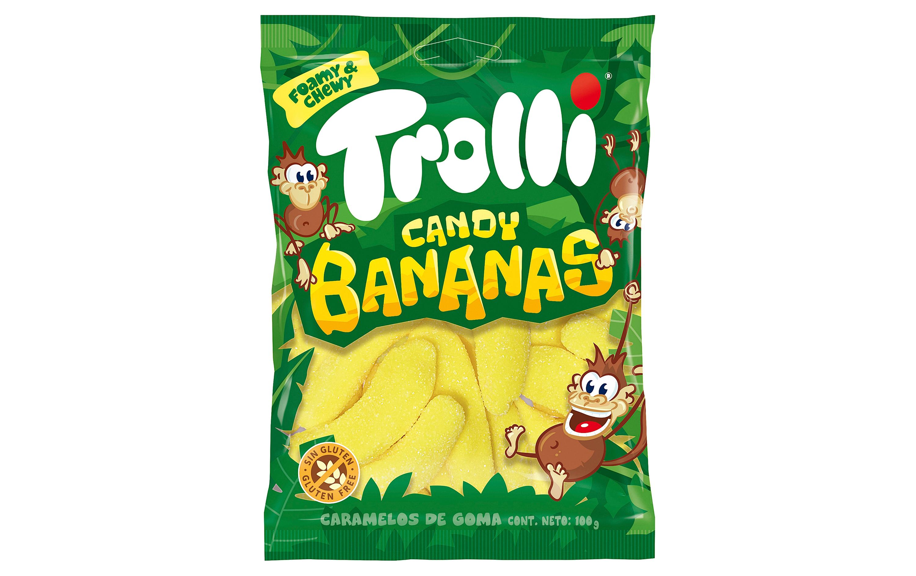 Gummibonbons Candy Bananas 100 gGummibonbons